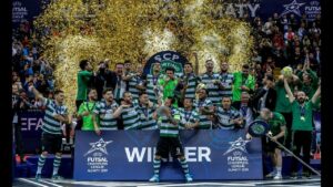 SPORTING IS CHAMPION OF THE FUTSAL CHAMPIONS LEAGUE
