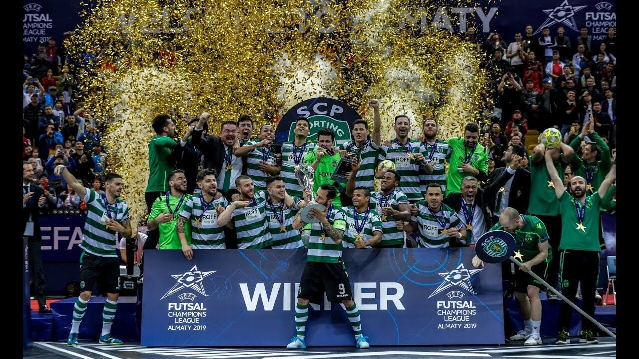 SPORTING IS CHAMPION OF THE FUTSAL CHAMPIONS LEAGUE