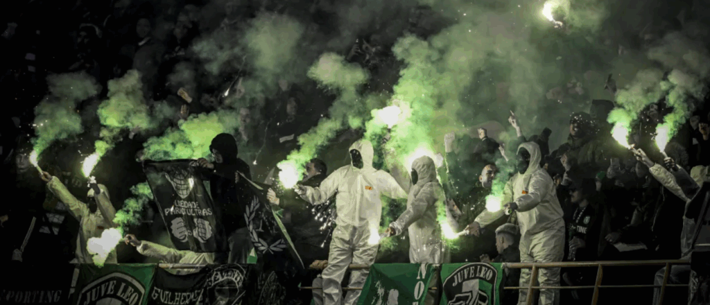 Directivo Ultras XXI ultras at stadium