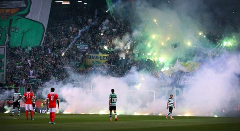 Juveleo in Sporting vs Benfica match